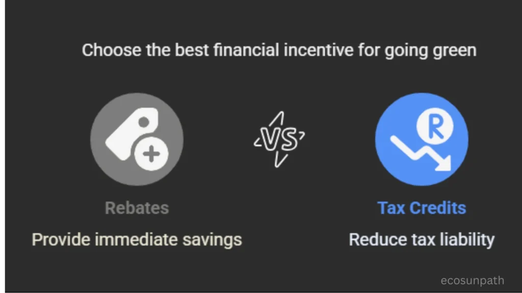 Solar Panel Rebates Work